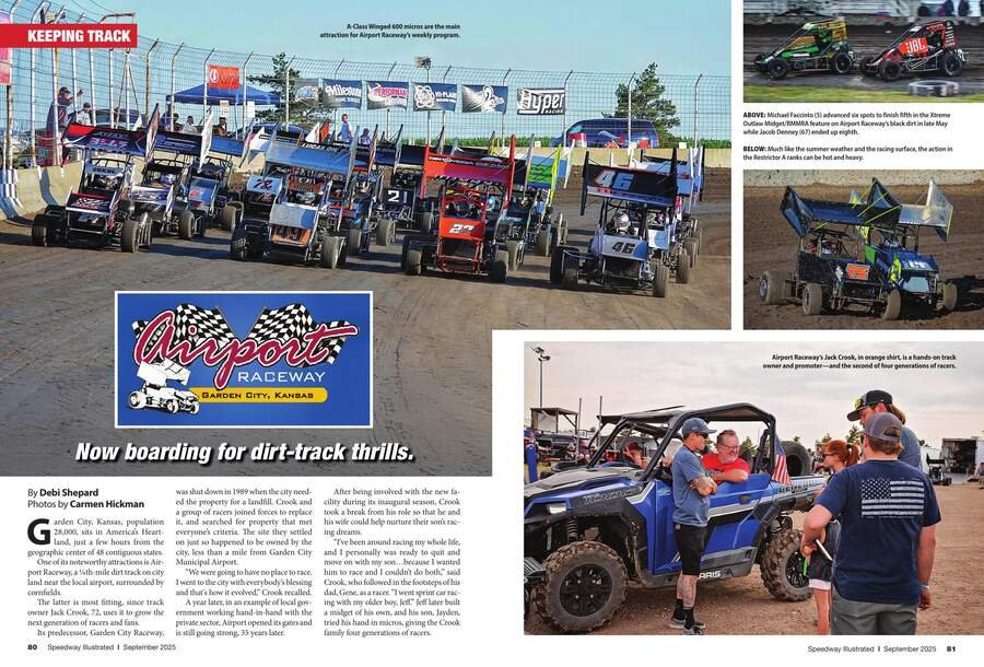 Airport Raceway tearsheet