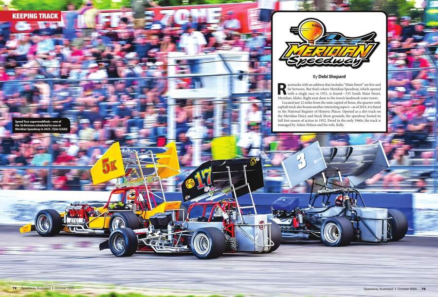 Meridian Speedway tearsheet