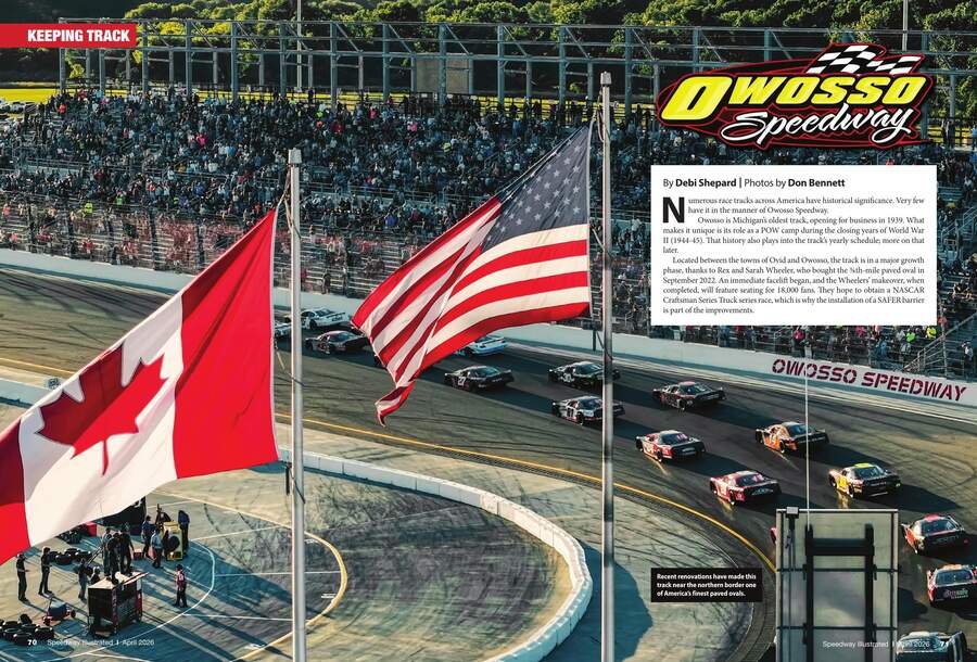 Owosso Speedway tearsheet